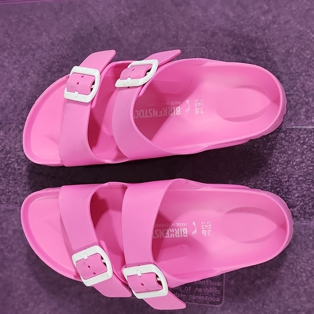 Pink Birkenstocks